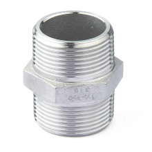 Aço inoxidável industrial Hex Nipple